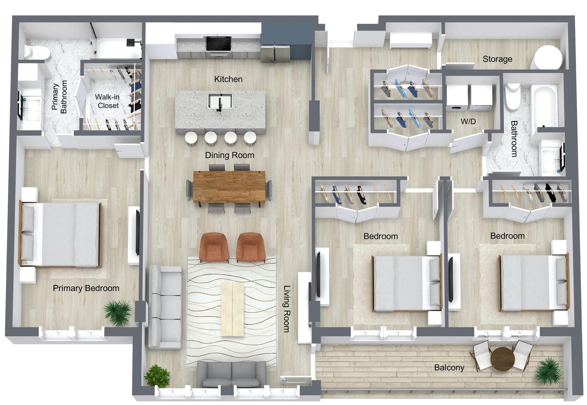 Type E - 3 br / 2 bthr