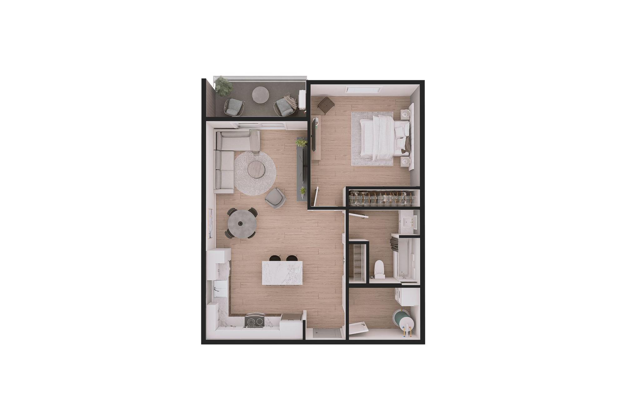 Type A - 1 br / 1 bthr